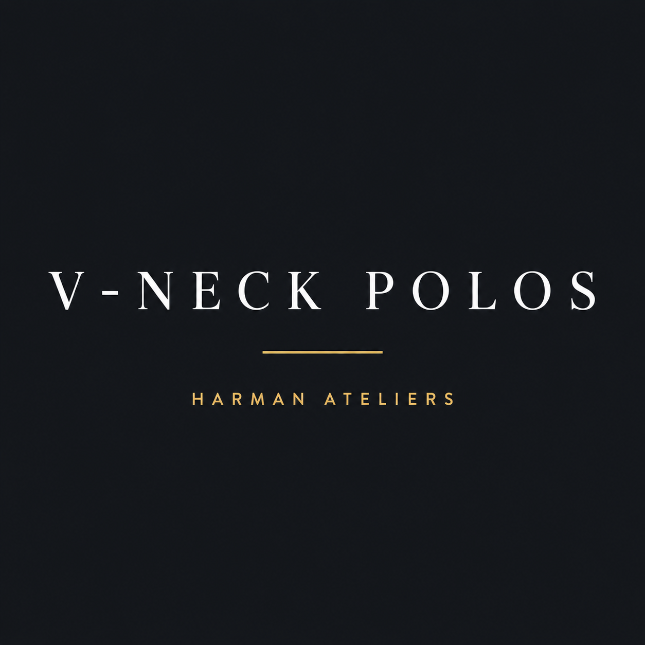 Made-to-Measure V-Neck Polos
