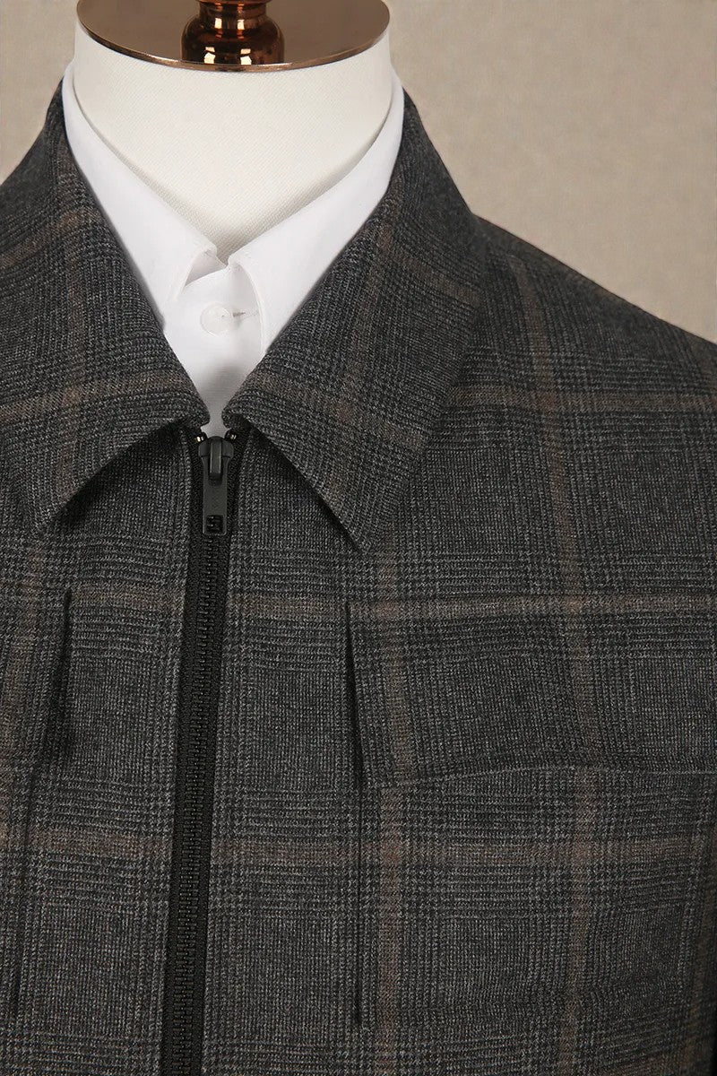WOOL FIELD JACKET - JUST A MEN SHOE