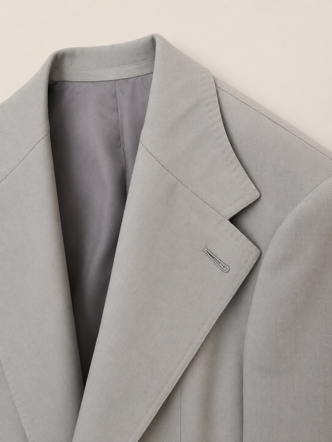 Made-to-Measure Taupe Tropical Wool Sport Jacket