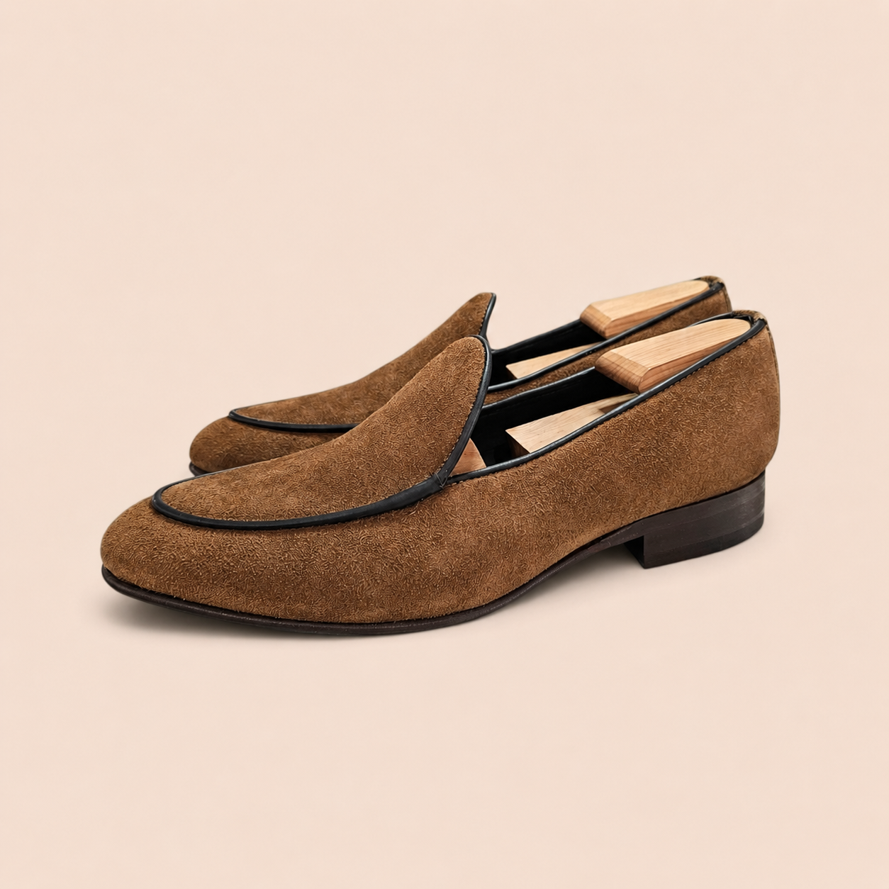Oliver Terra – Brown Suede Belgian Loafer