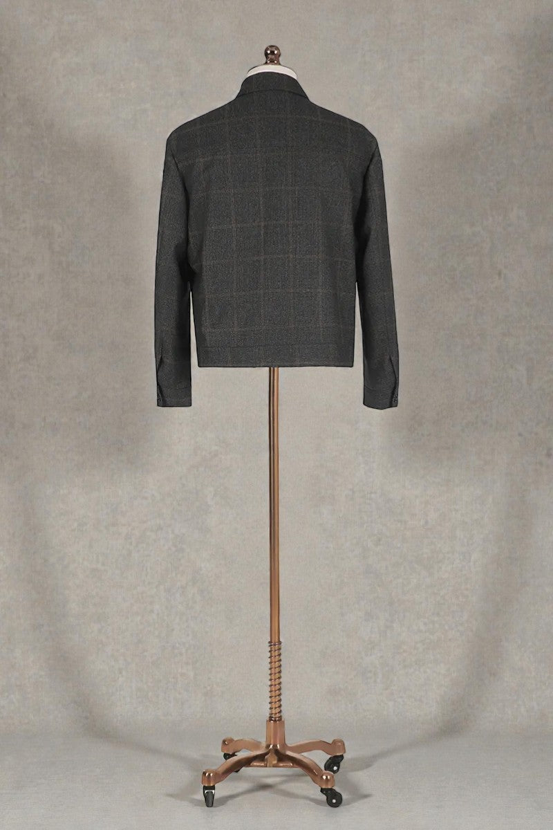 WOOL FIELD JACKET - JUST A MEN SHOE