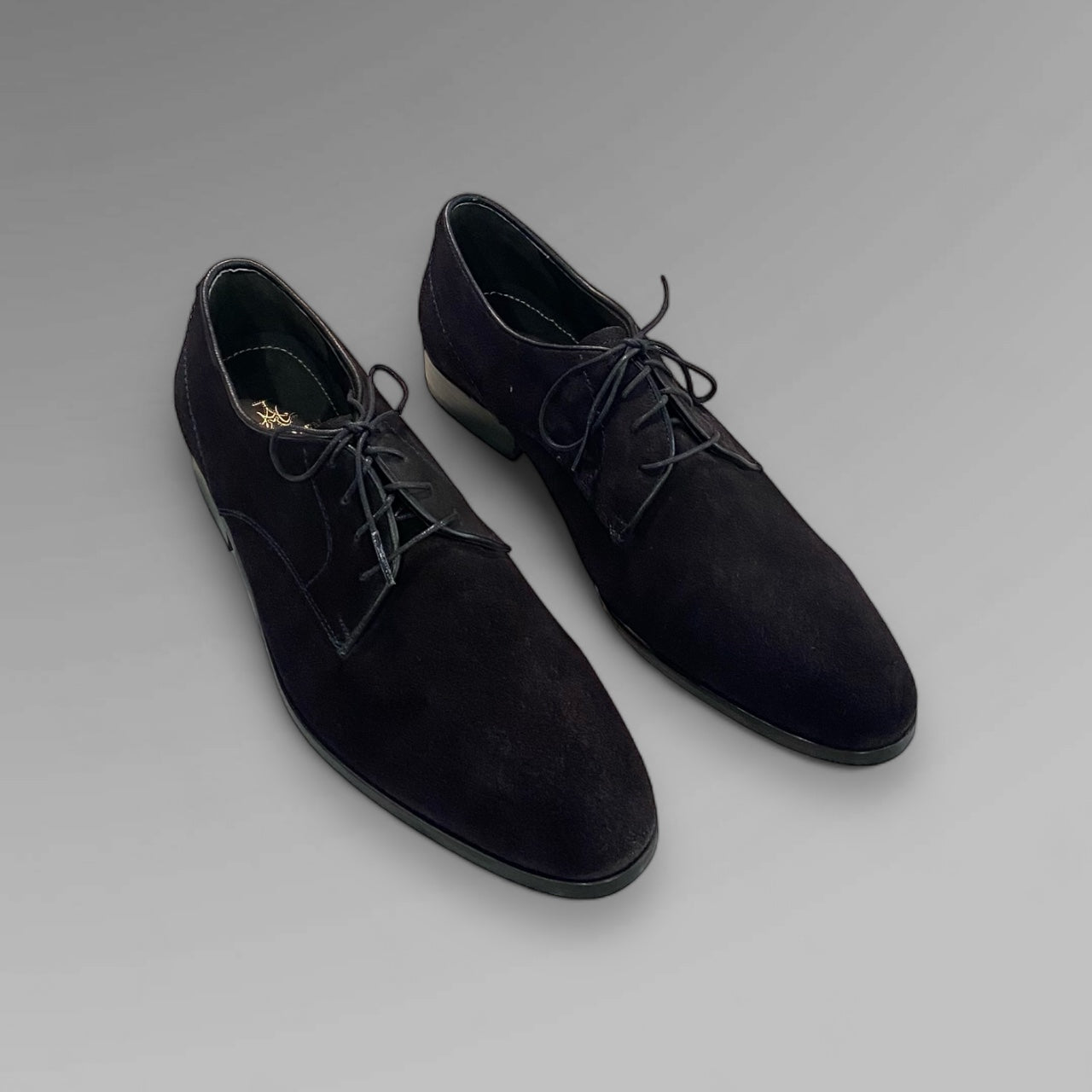 450 BLACK SUEDE DERBY - JUST A MEN SHOE
