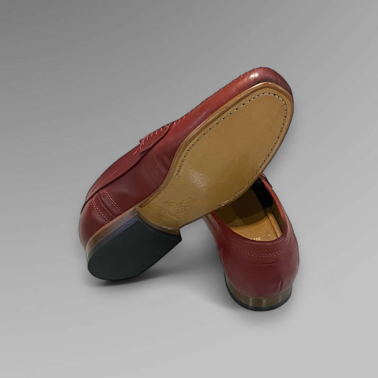 420 RED LOAFER - JUST A MEN SHOE