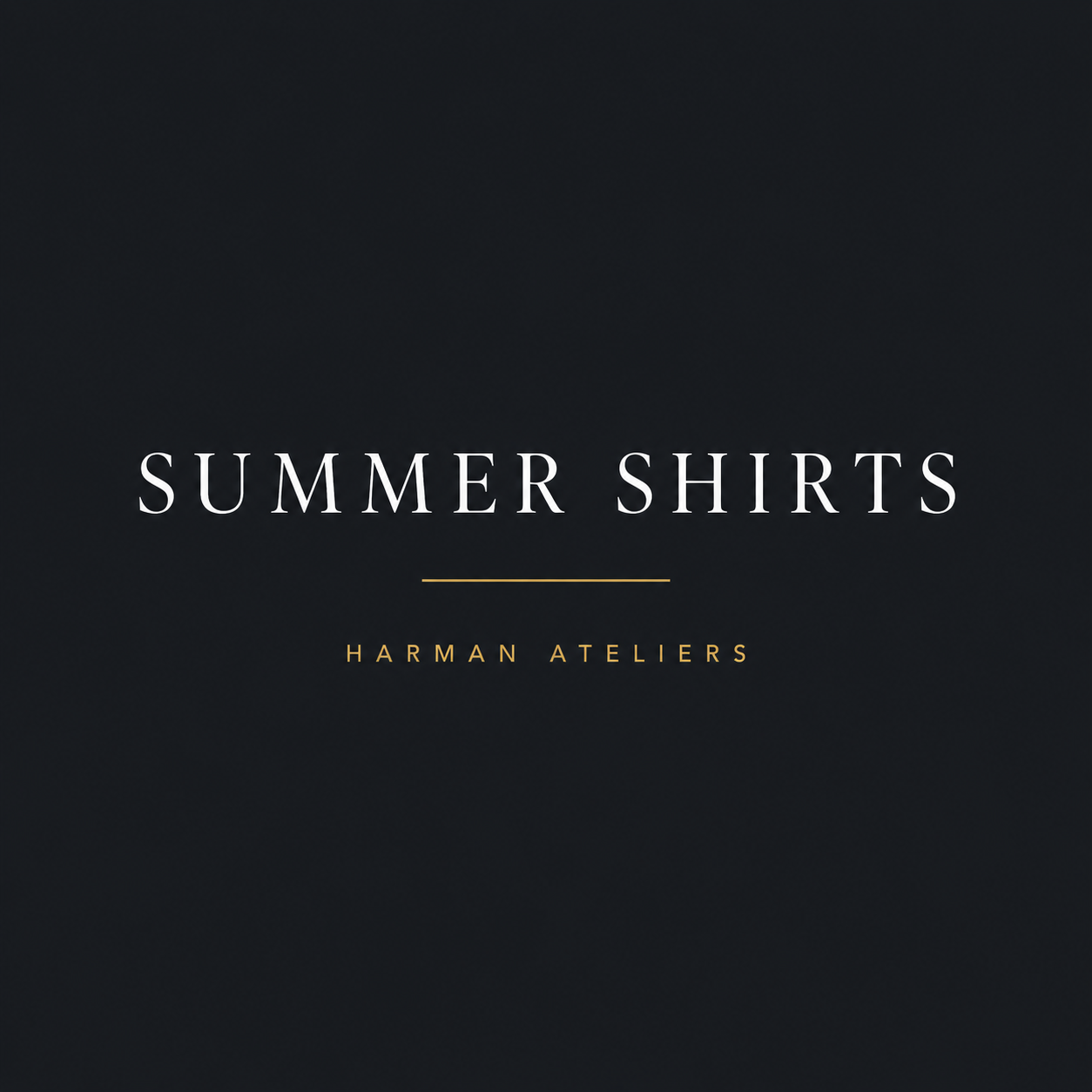 Made-to-Measure Summer Shirts | Harman Ateliers