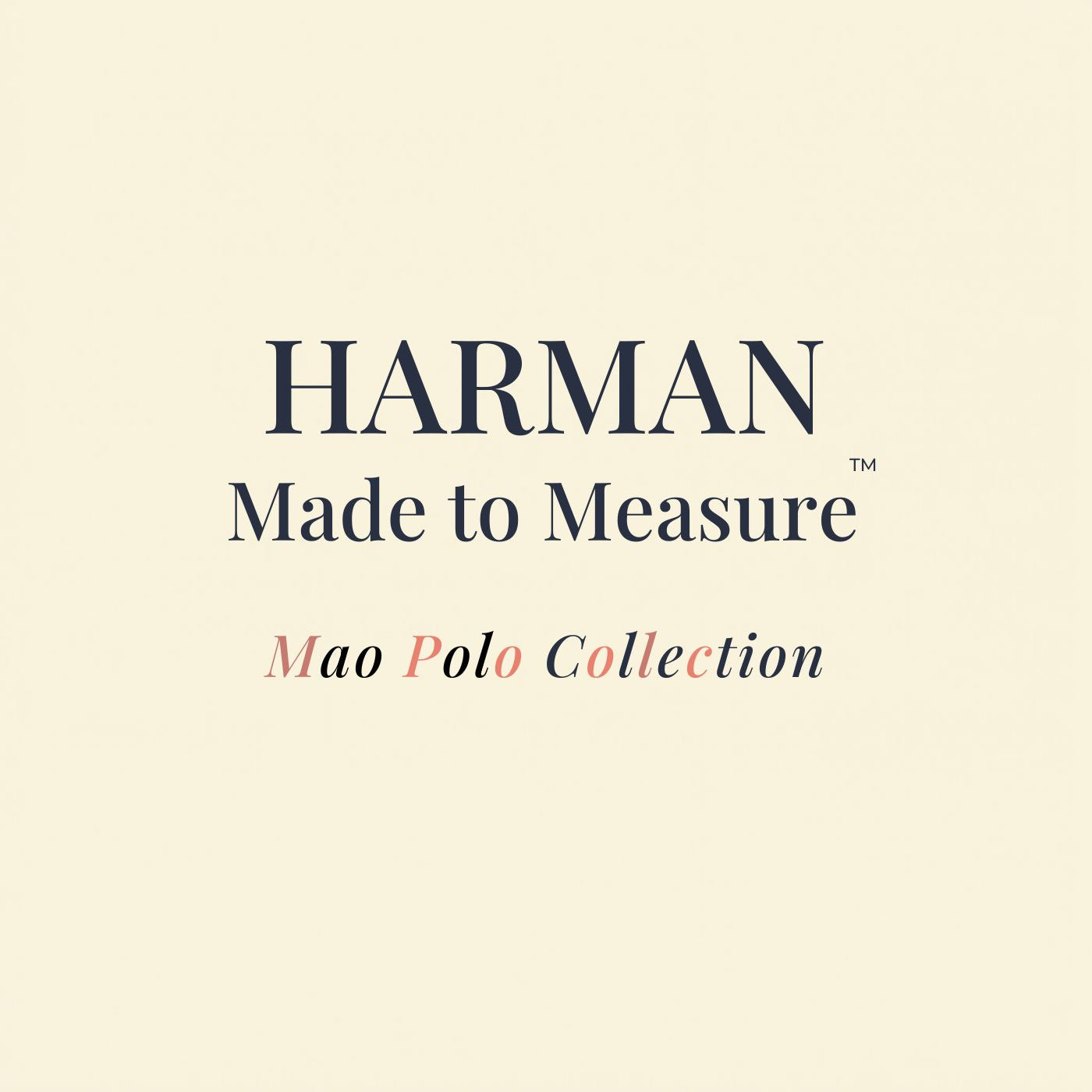 Made-to-Measure Mao Polos