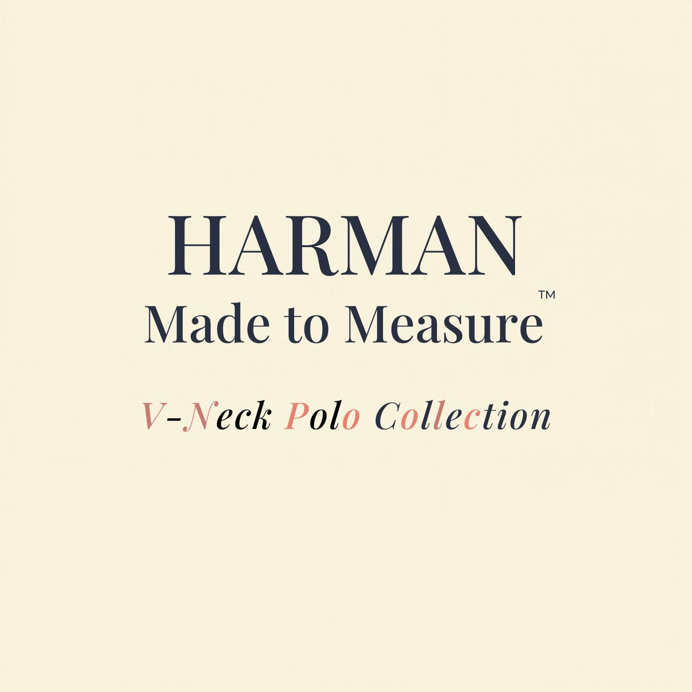 Made-to-Measure V-Neck Polos