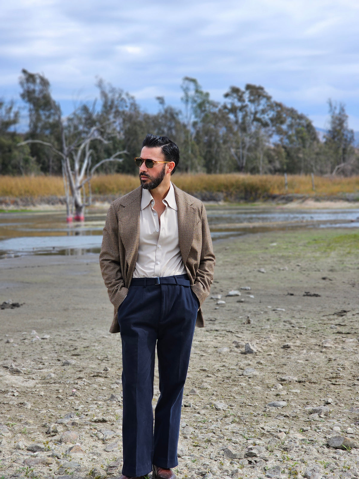 WOOL HOUNDSTOOHT JACKET - JUST A MEN SHOE