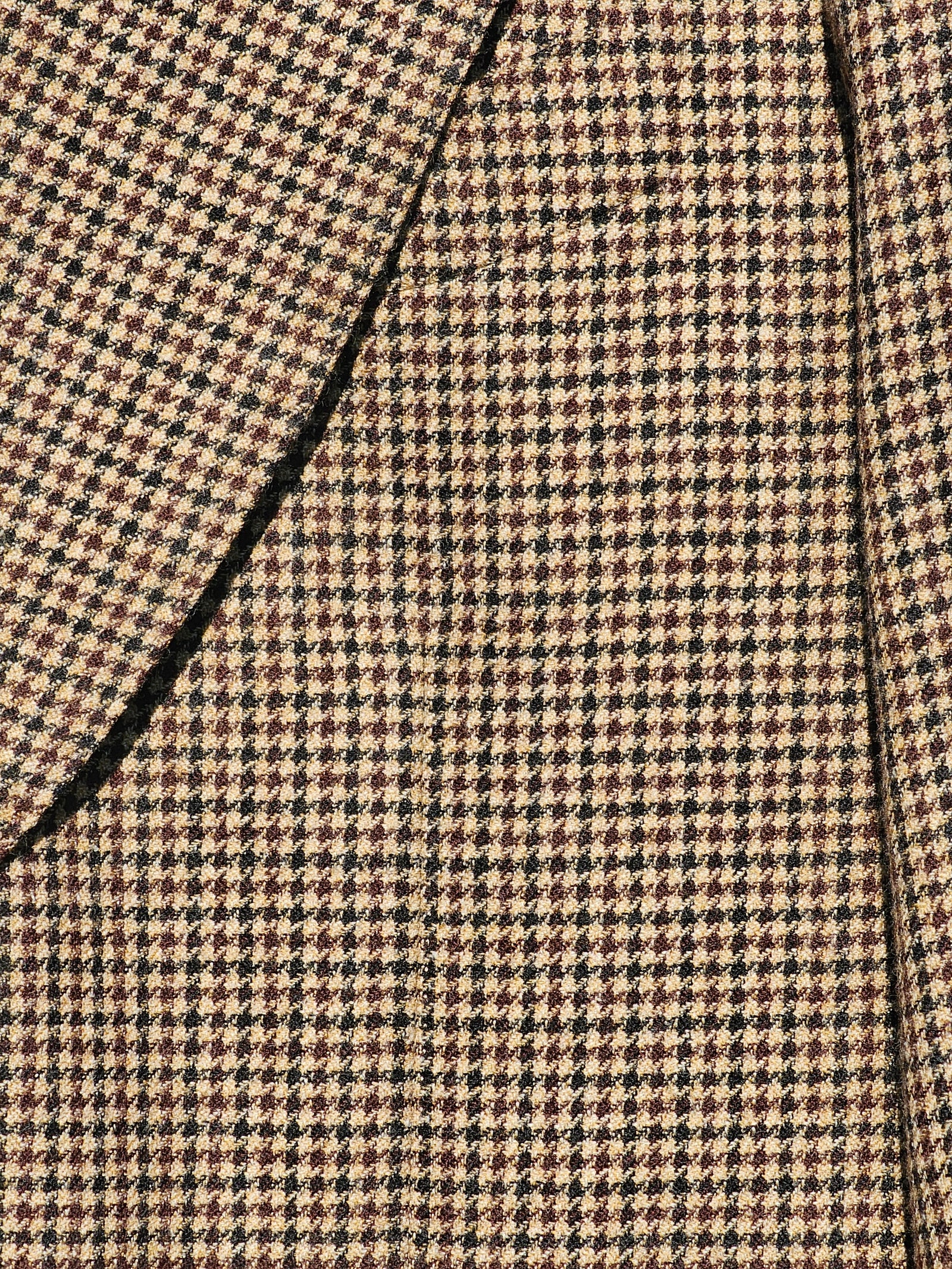 Made-to-Measure Brown Houndstooth Sport Jacket