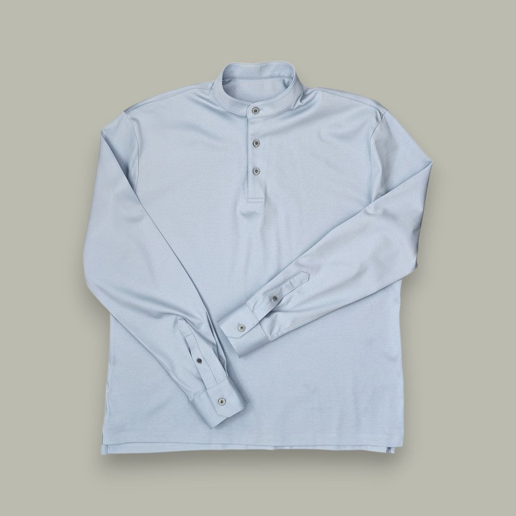 BAND COLLAR POLO