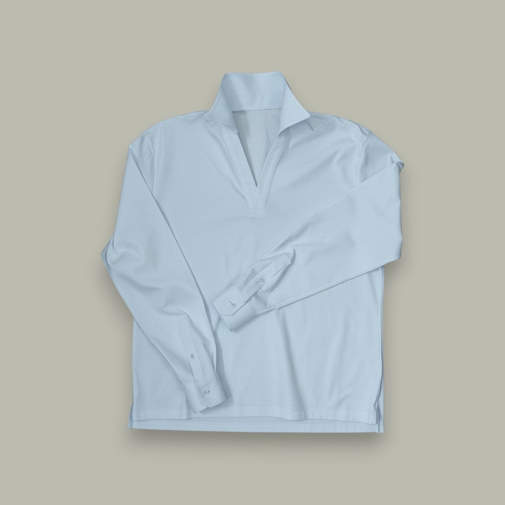 V COLLAR POLO - JUST A MEN SHOE