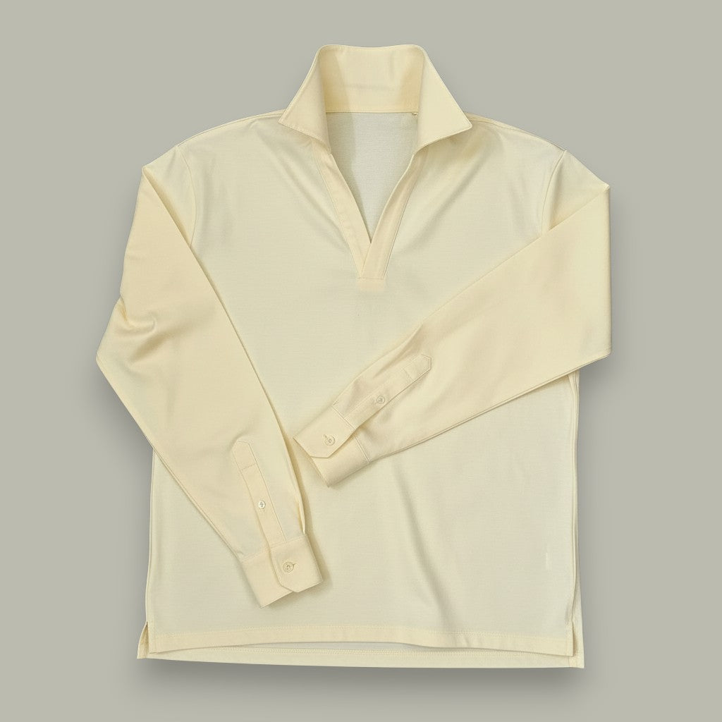 V COLLAR POLO - JUST A MEN SHOE