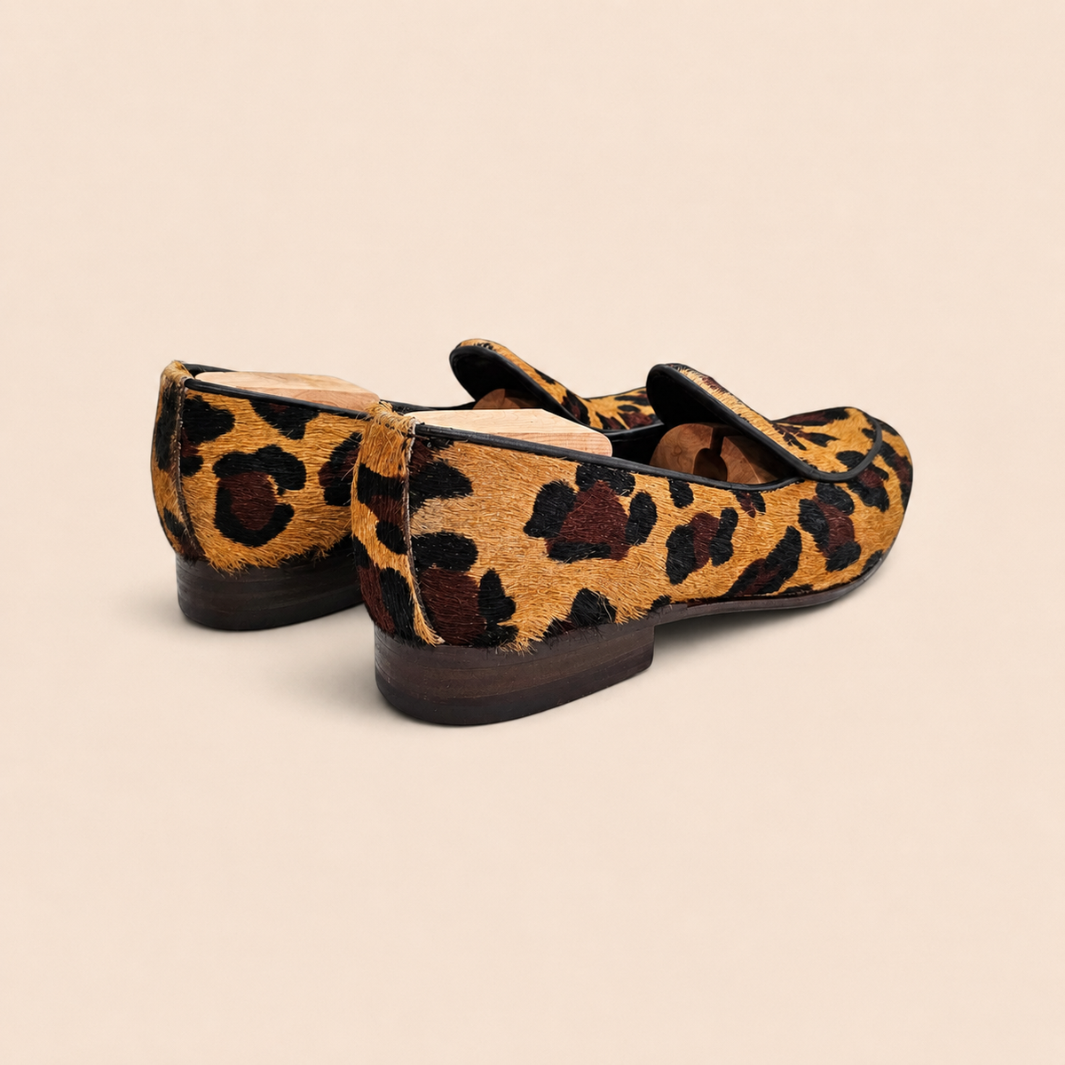 Oliver Safari – Leopard Pony Hair Belgian Loafer