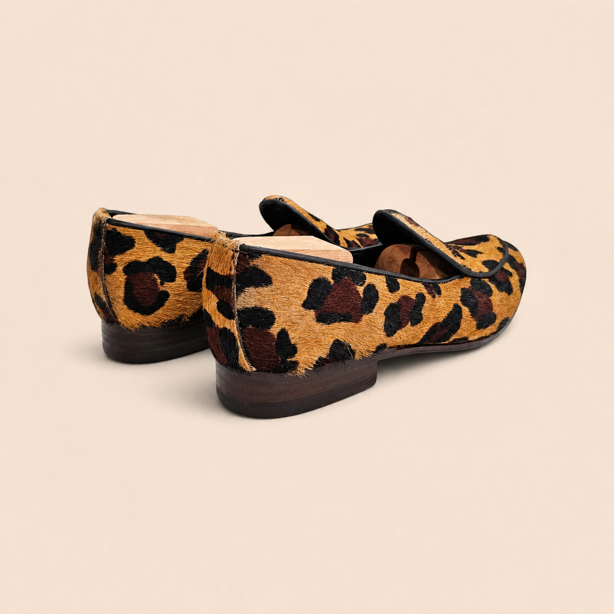 Oliver Safari – Leopard Pony Hair Belgian Loafer