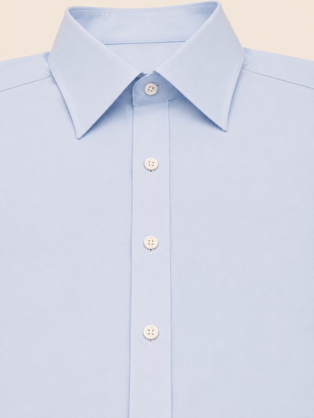 Made-to-Measure Light Blue Essential Dress Shirt