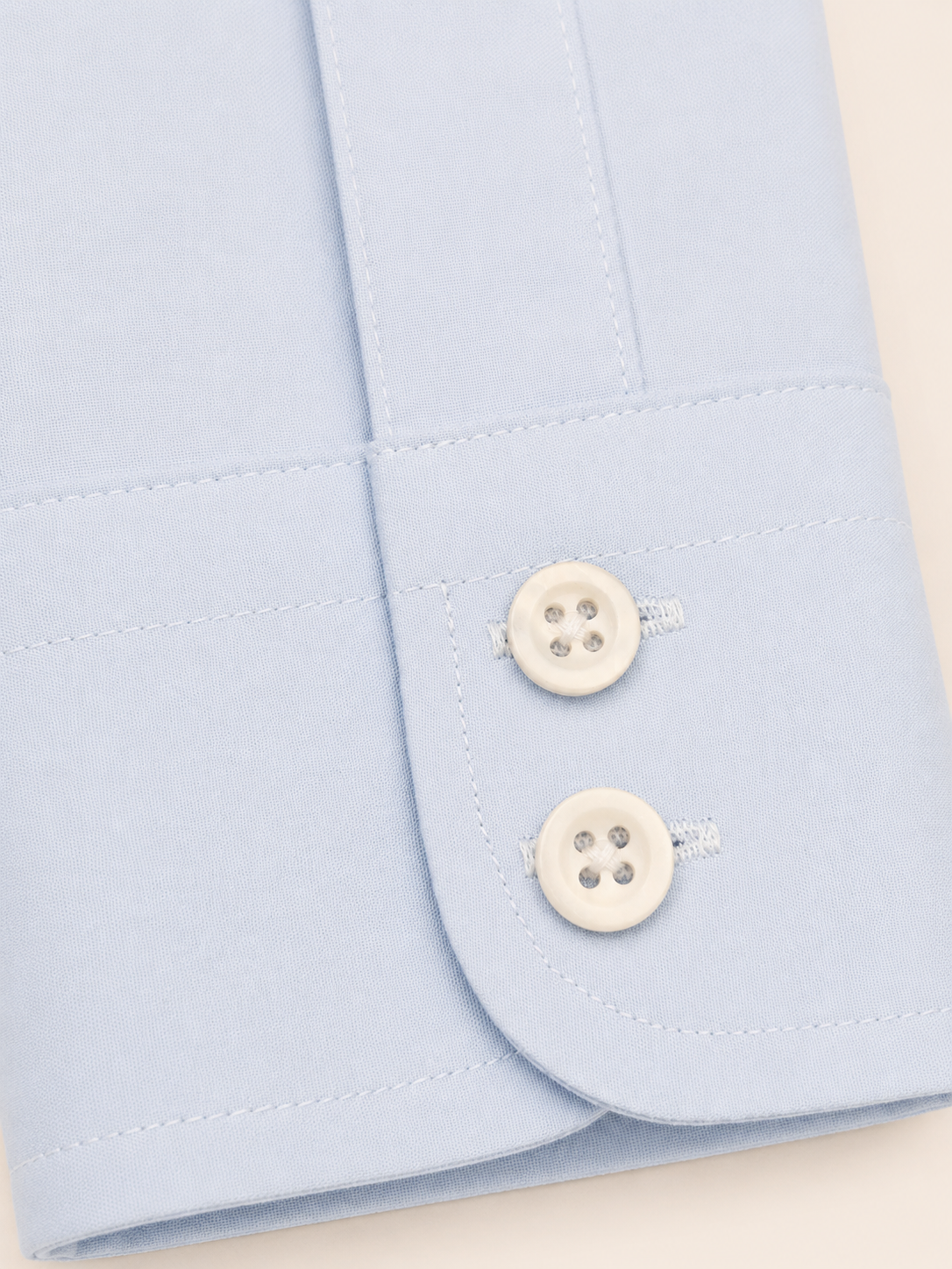 Made-to-Measure Light Blue Essential Dress Shirt