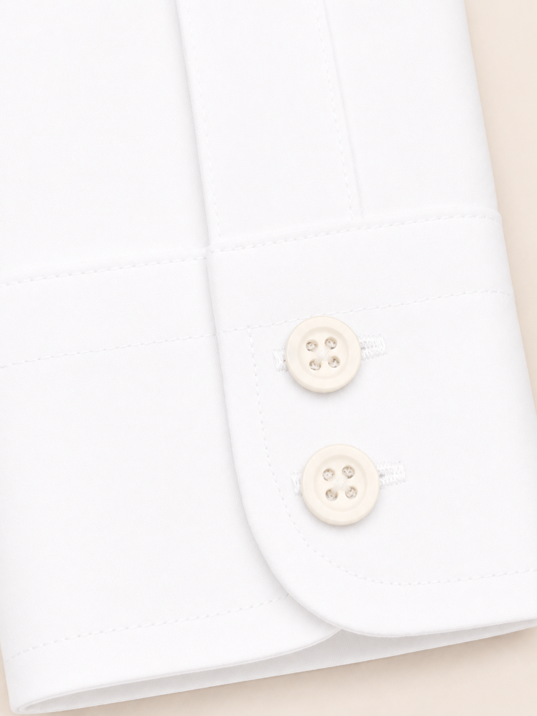 Made-to-Measure White Essential Dress Shirt