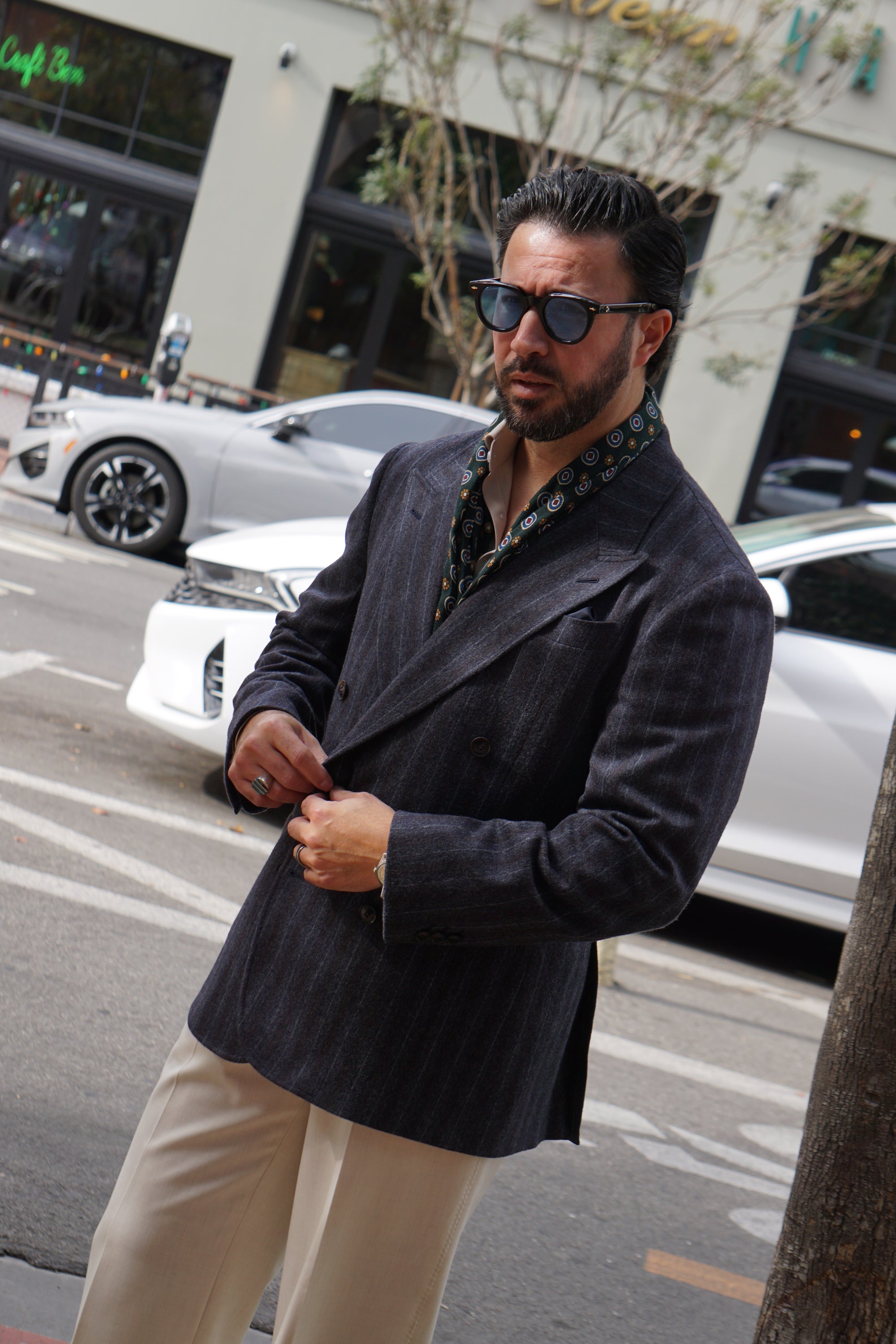 WOOL- CASHMERE DB JACKET