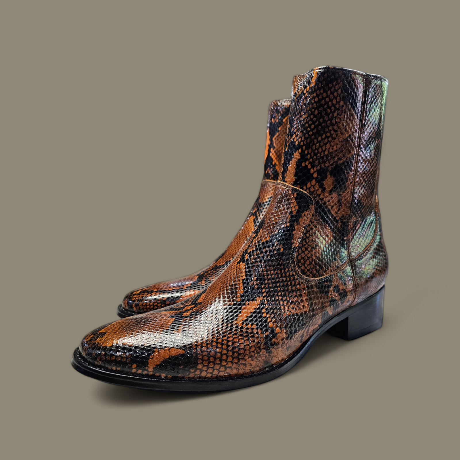 SERGIO BOOT SNAKE SKIN