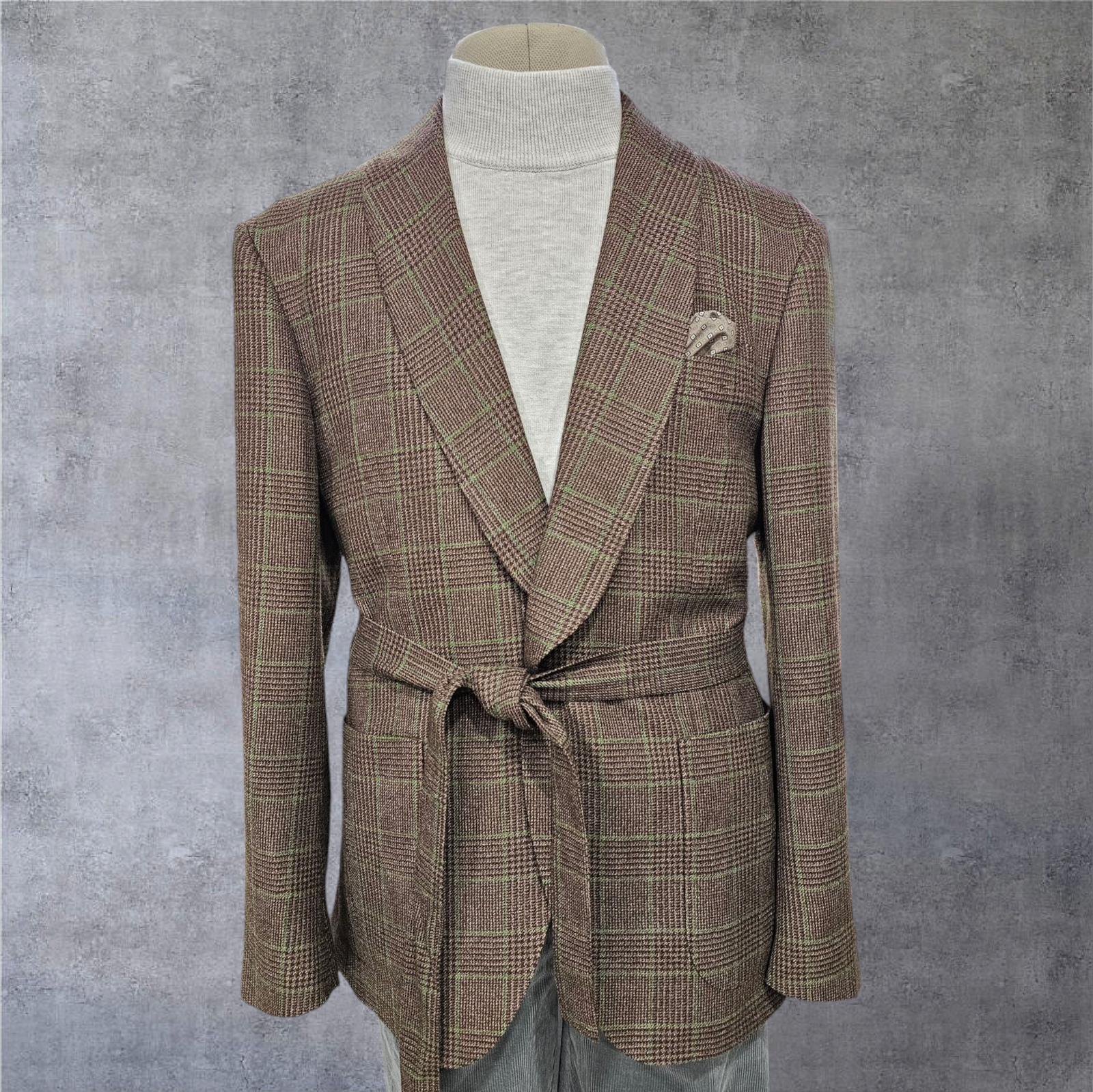 BELTED SHAWL SPORTCOAT