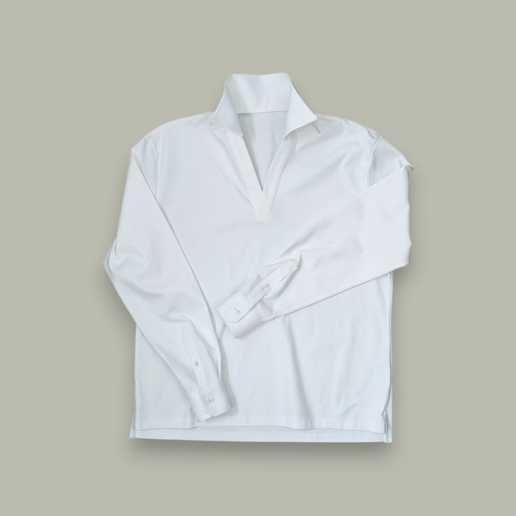 V COLLAR POLO - JUST A MEN SHOE