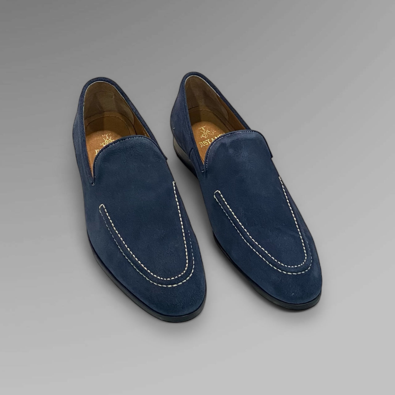 400 BLUE SUEDE LOAFER