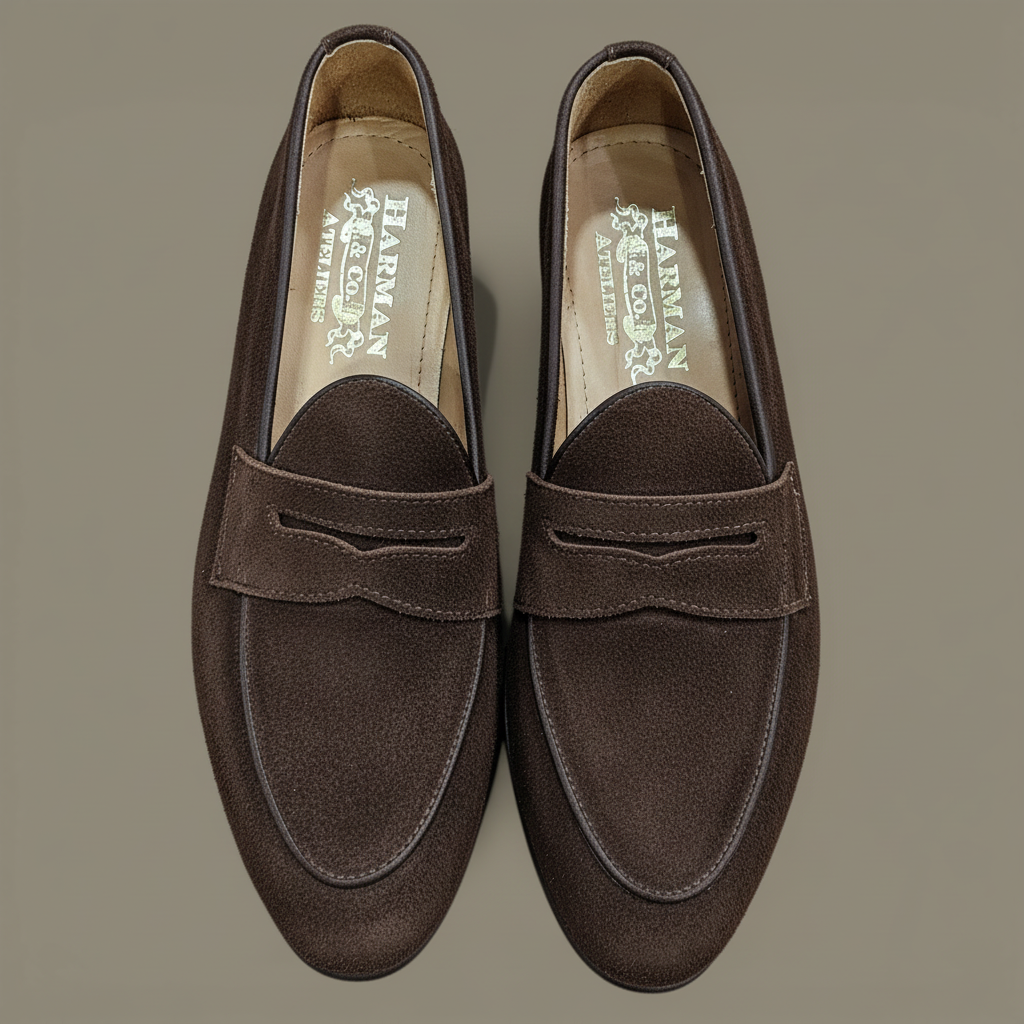 PENNY BELGIAN SUEDE - JUST A MEN SHOE